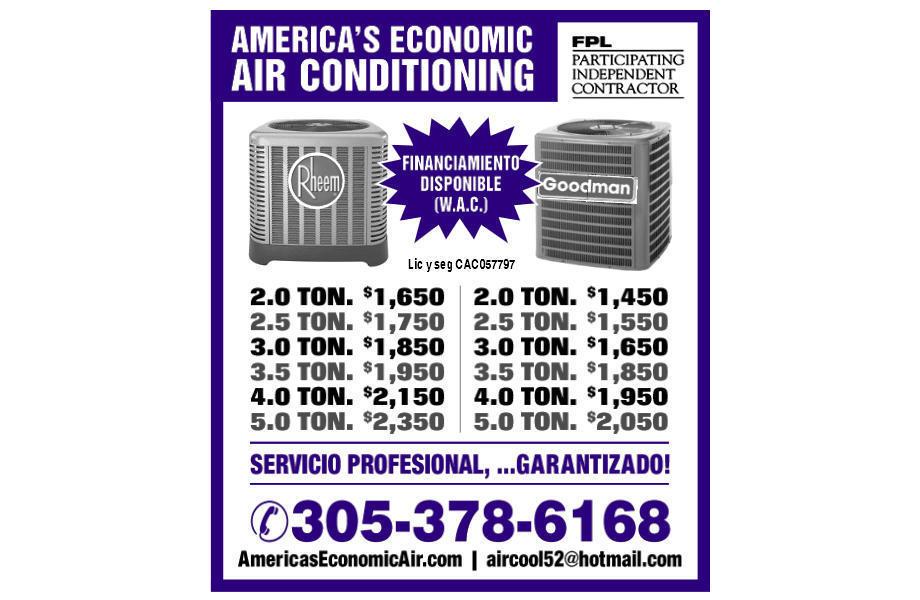 AMERICA'S ECONOMIC AIR COND CORP.