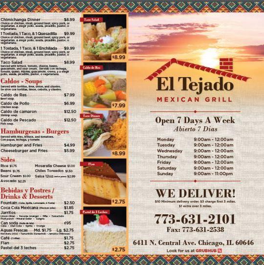 El Tejado Mexican Grill