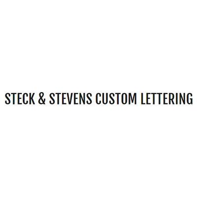 Steck & Stevens Custom Lettering