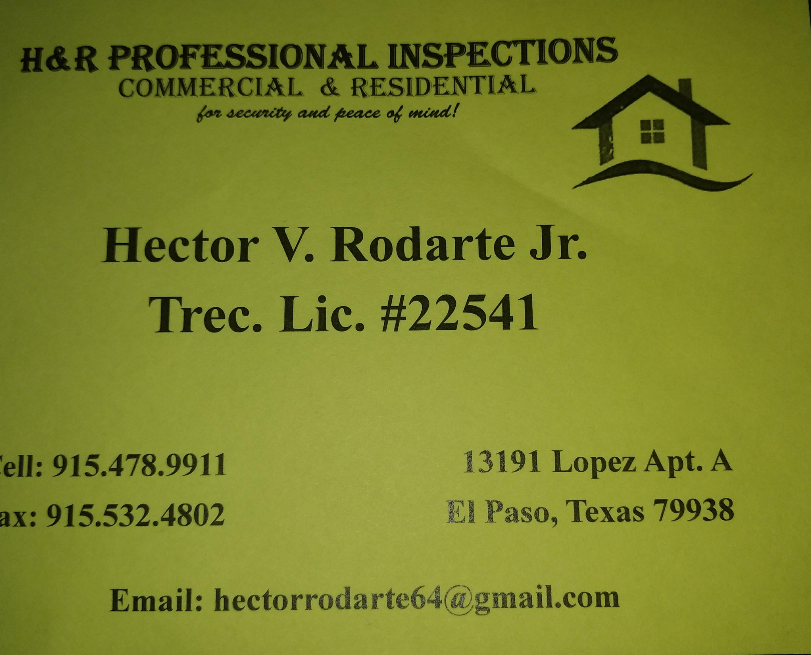 H&R Professional Inspections