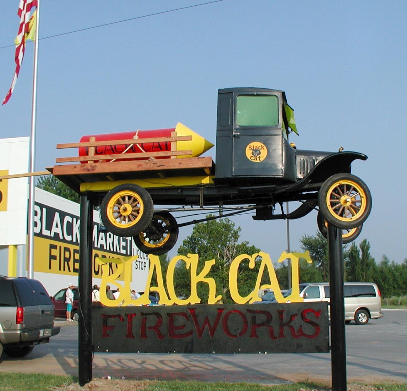 Black Market Fireworks off I-44