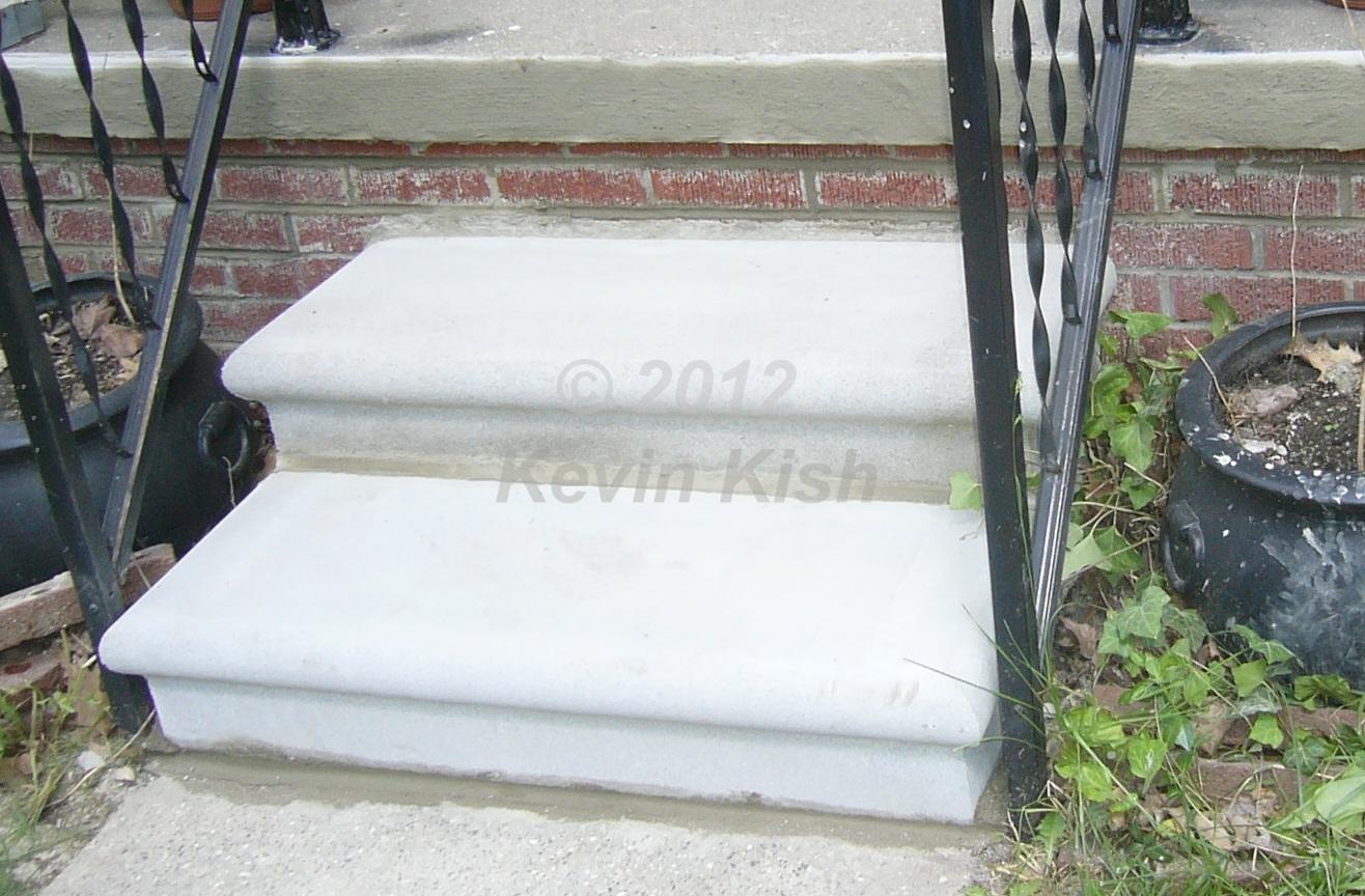 Concrete Porch and Steps Construction