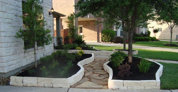 landscape with walkway