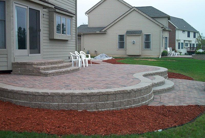 Decorative Paver Patio