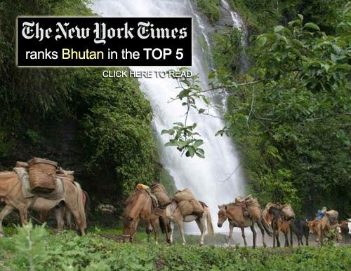 Bhutan is ranked number 5 in New York Times Top 46 Places to Go in 2013