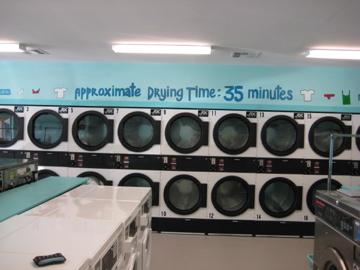 Renovated laundromat