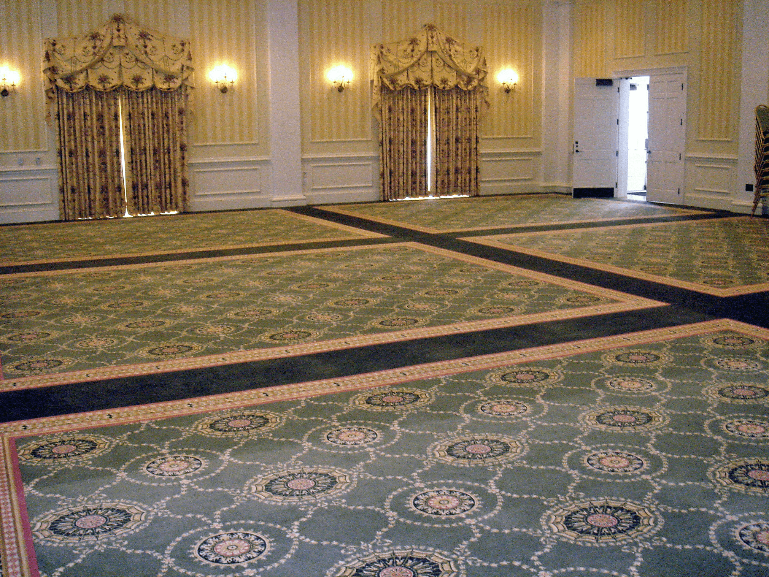 Ball Room Conference Center Carpeting Installed