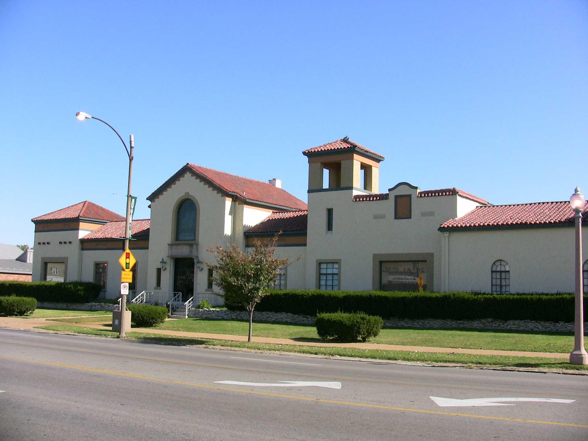 view from Kingshighway Blvd