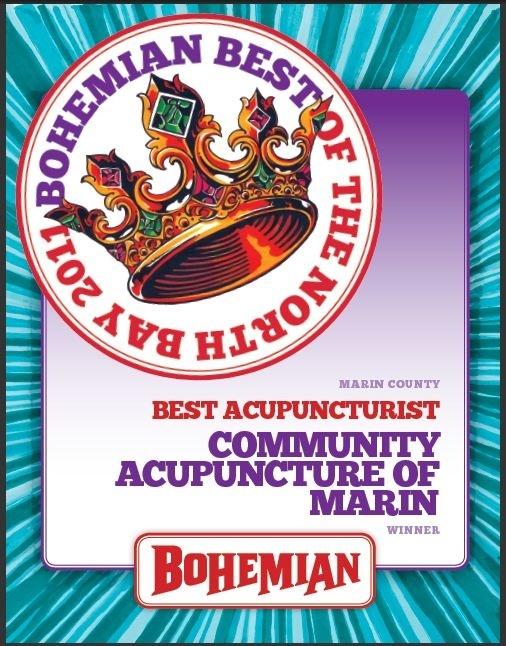 "Best Acupuncturist" Award