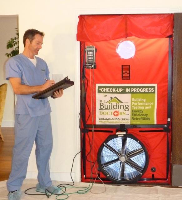 Energy Audit Blower Door Test