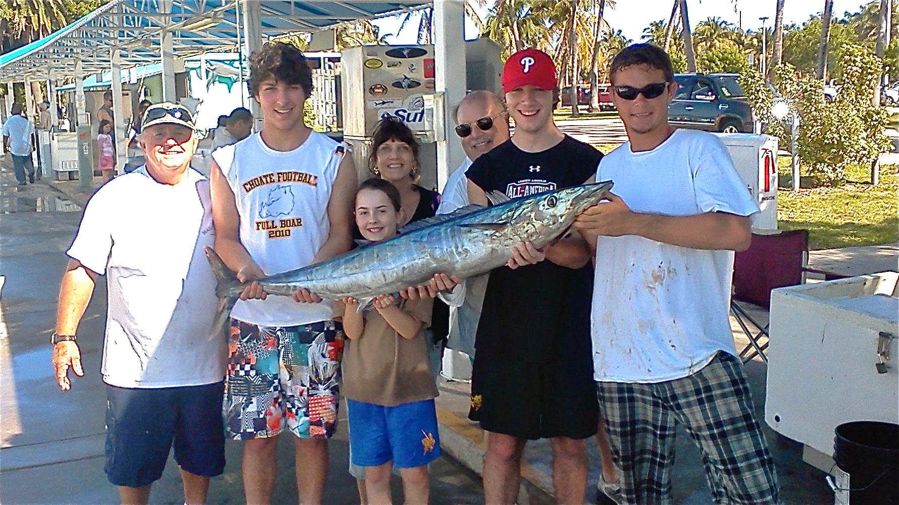 Family Charter with Wahoo