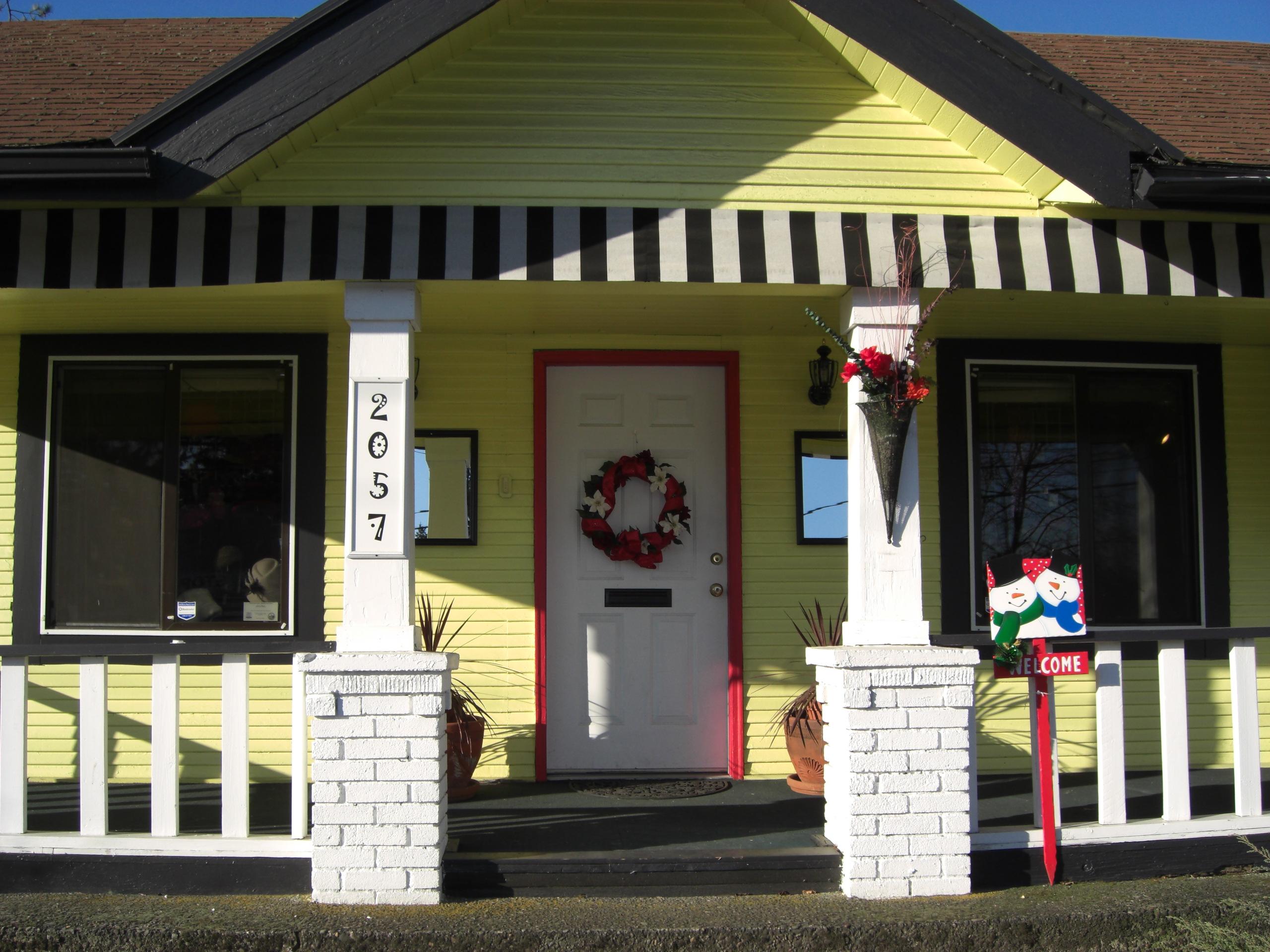 the Bright Yellow House