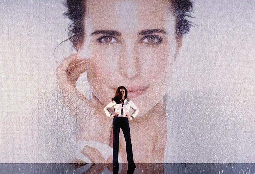 L'Oreal Paris - Andie MacDowell Commercial Backdrop