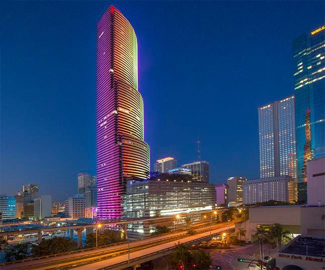 Miami Tower LED Lighting