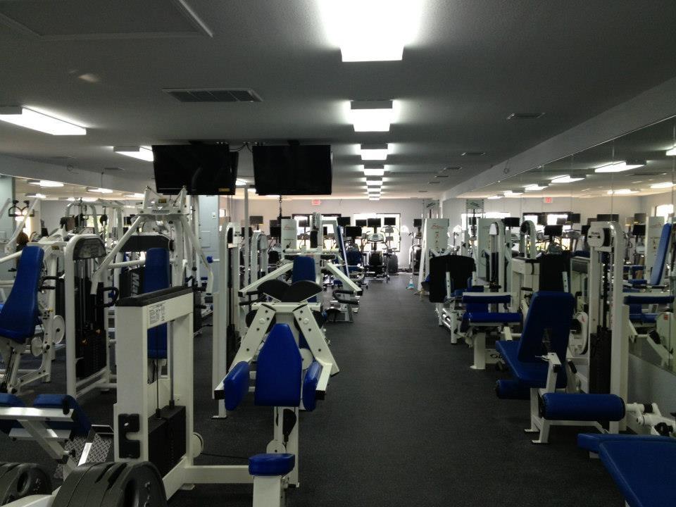 main workout area