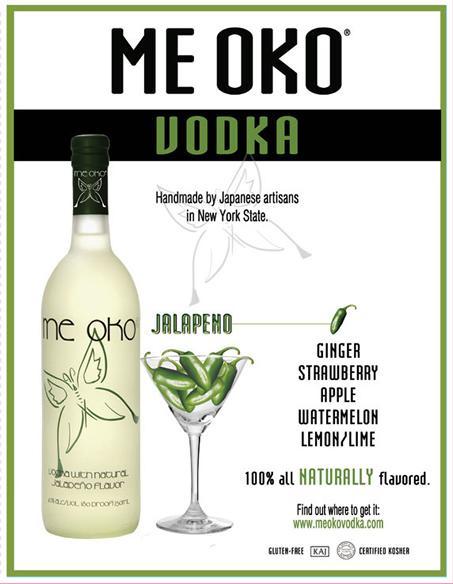 Ad for new specialty vodka