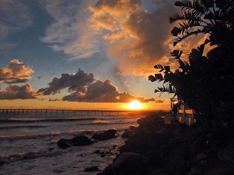 Beautiful Clouds at the Cliff House Inn