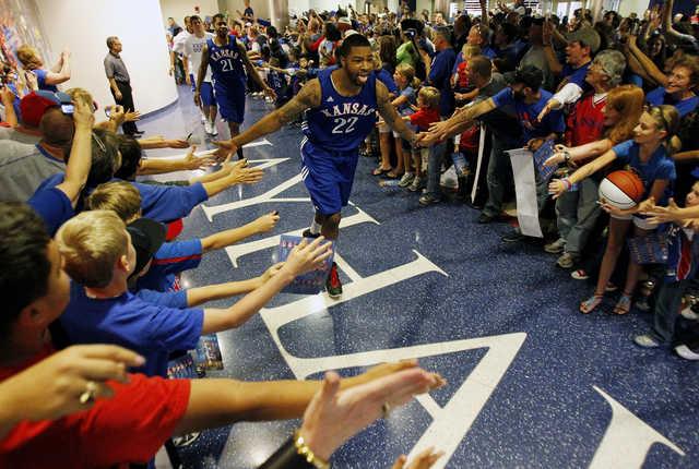 Morris Twins at the Legends of the Phog game