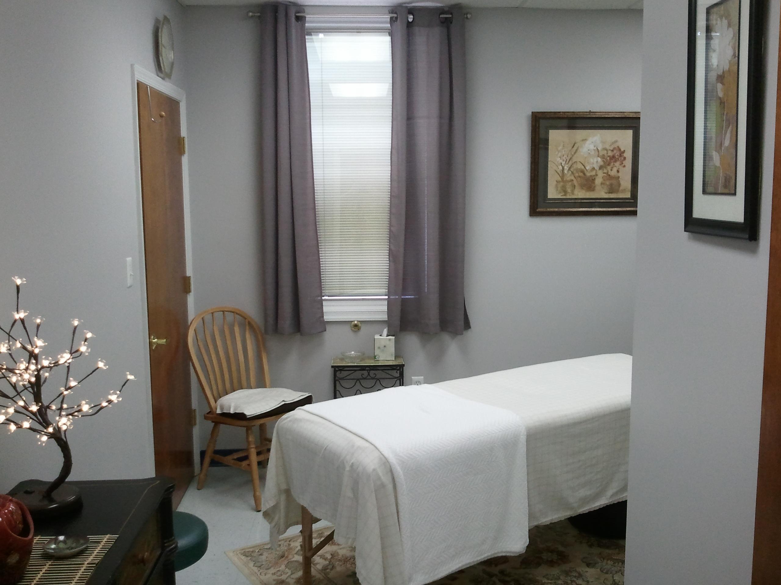 New London Massage Therapy Treatment room