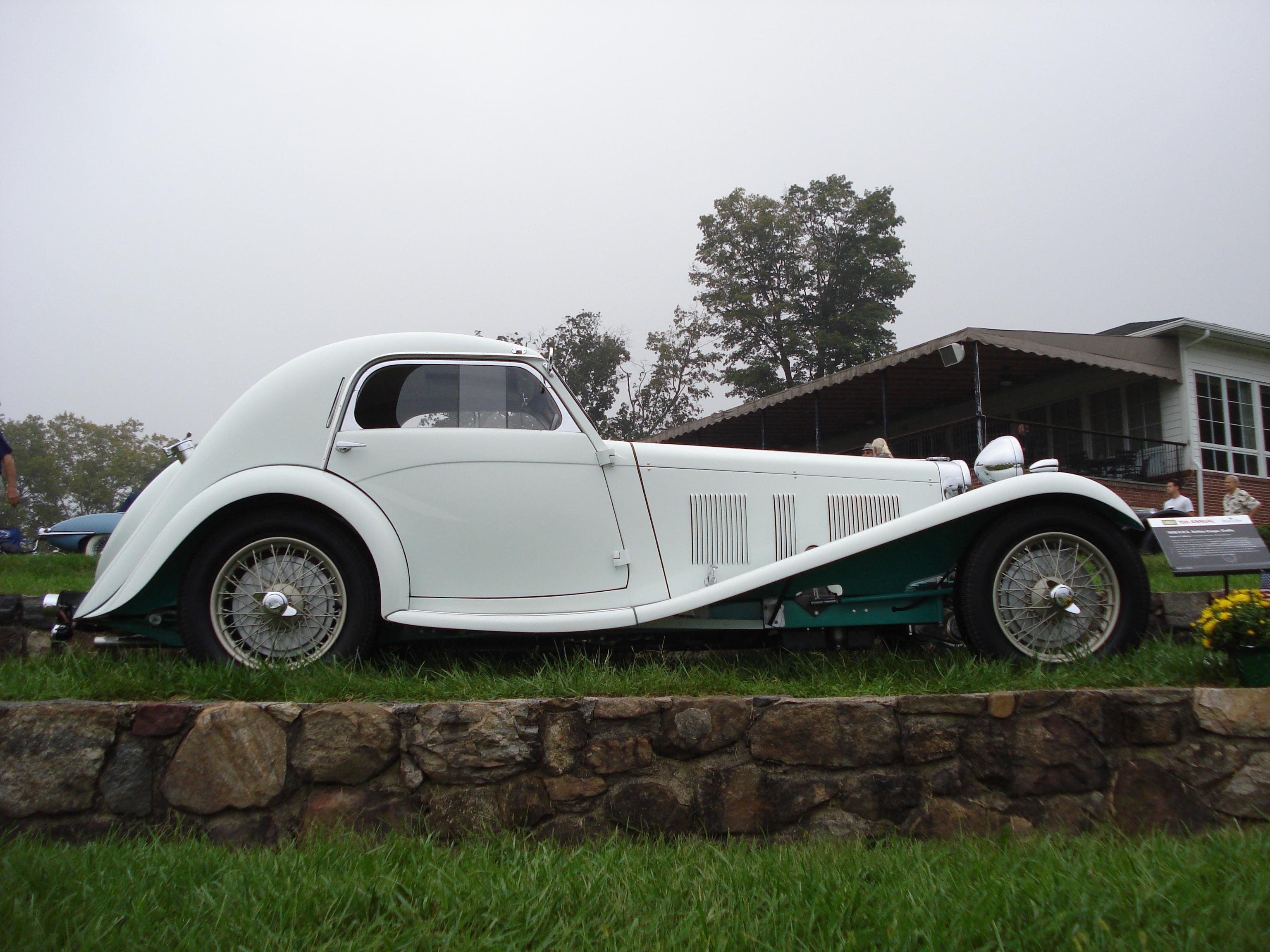 The recently restored 1938 HRG Coupe at the 2011 Radnor-Hunt Concours d' Elegance