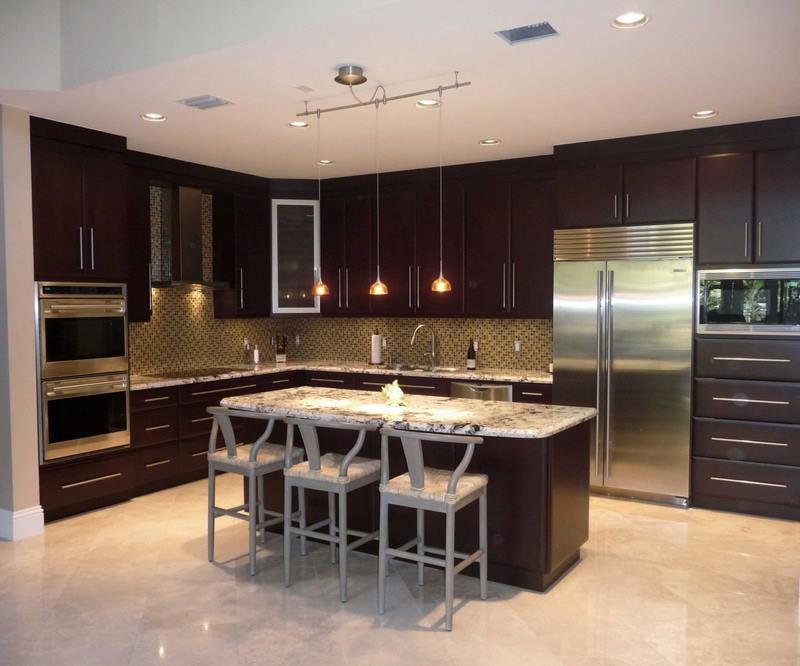 Modern Kitchen Cabinets Expresso