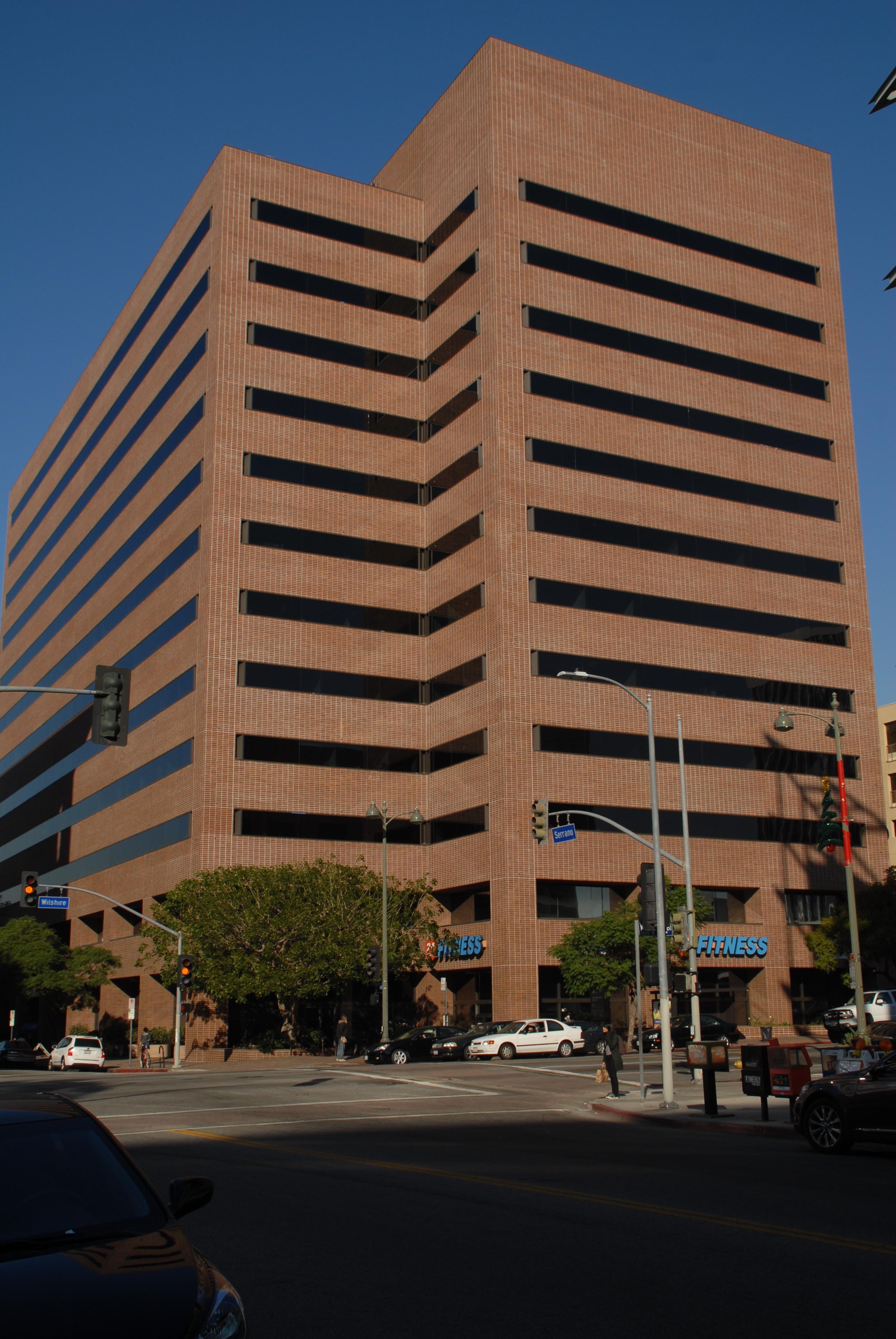 CBD College building on corner of Wilshire and Serrano Blvd in Los Angeles!