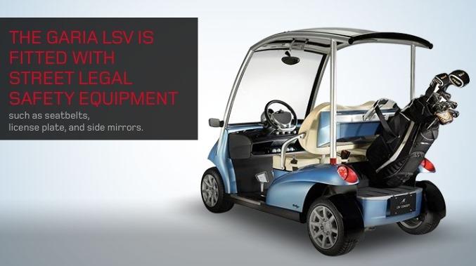 Garia Luxury Golf Car Street Legal