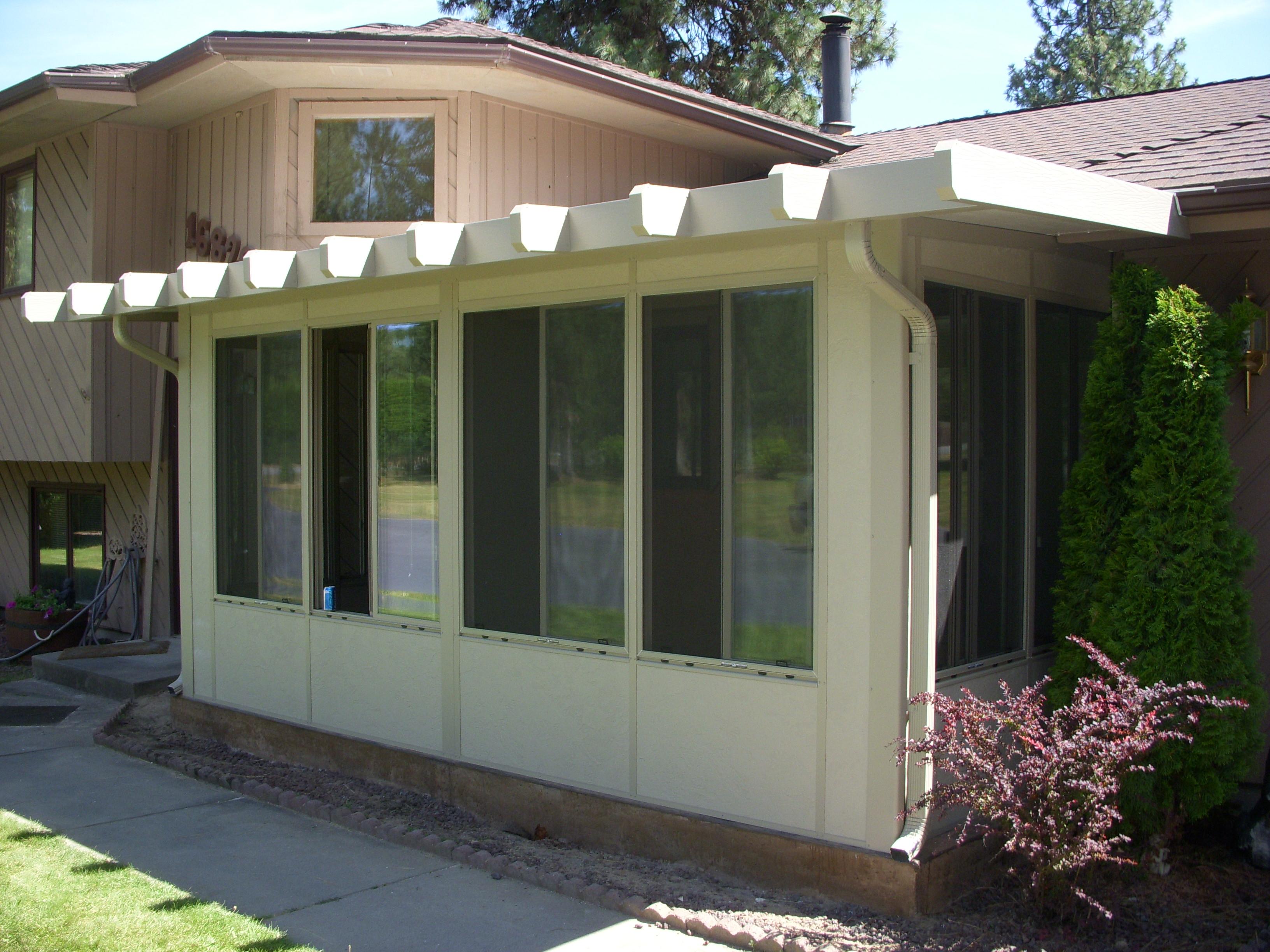 Maintenance free sunroom