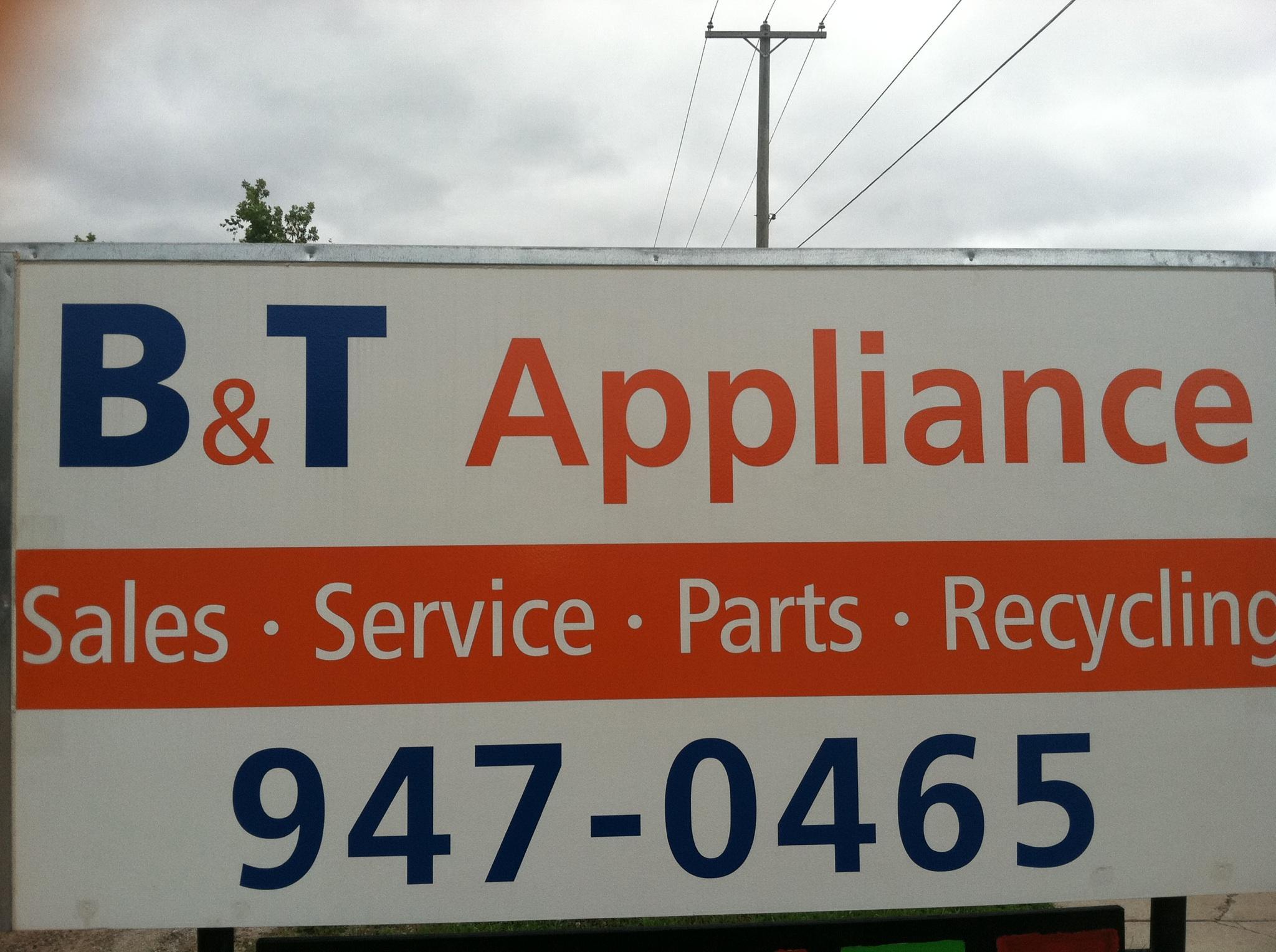 B & T APPLIANCE AND RECYCLING CENTER