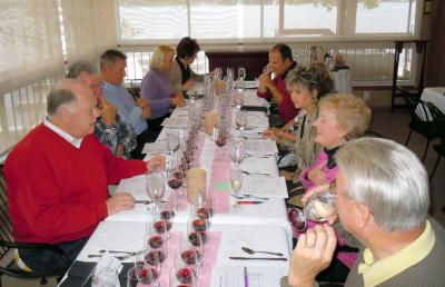 Wine Tasting on the Sun Porch