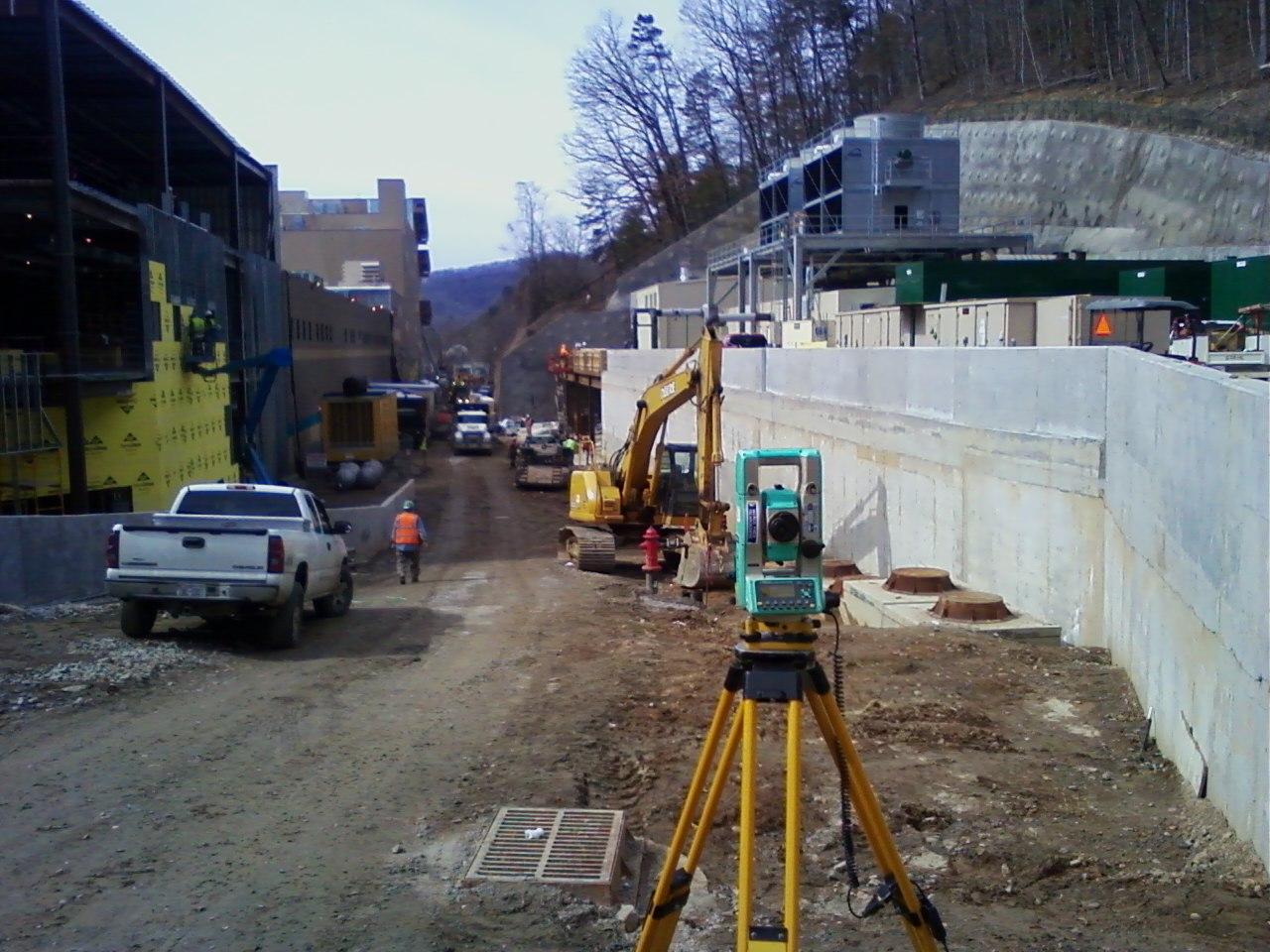 Construction Layout at Harrah's Casino, Central Energy Plant