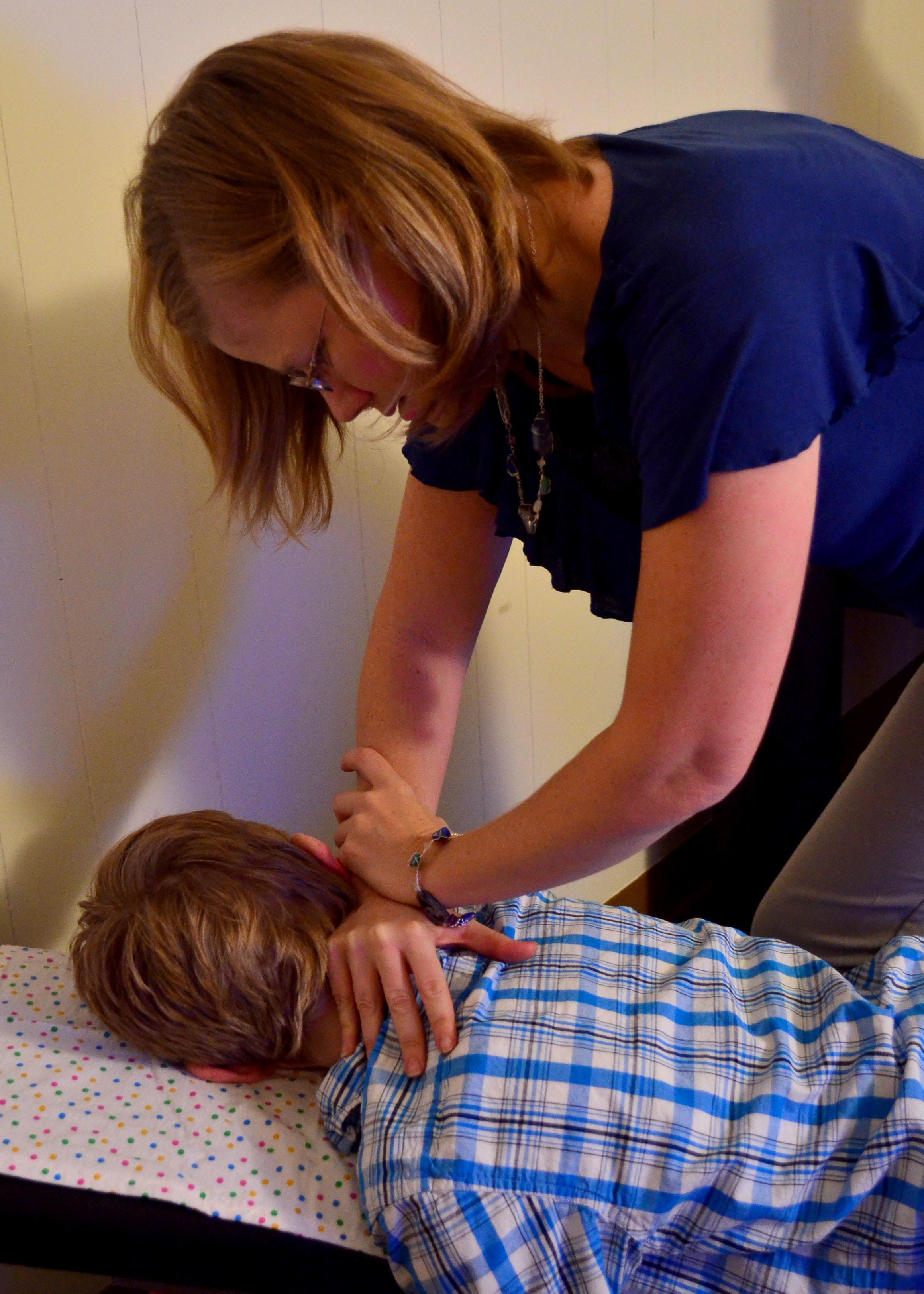 Dr. Carr adjusts children of ALL ages for optimum health.