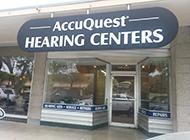 Look for this building to find the Alamo Heights AccuQuest Hearing Center