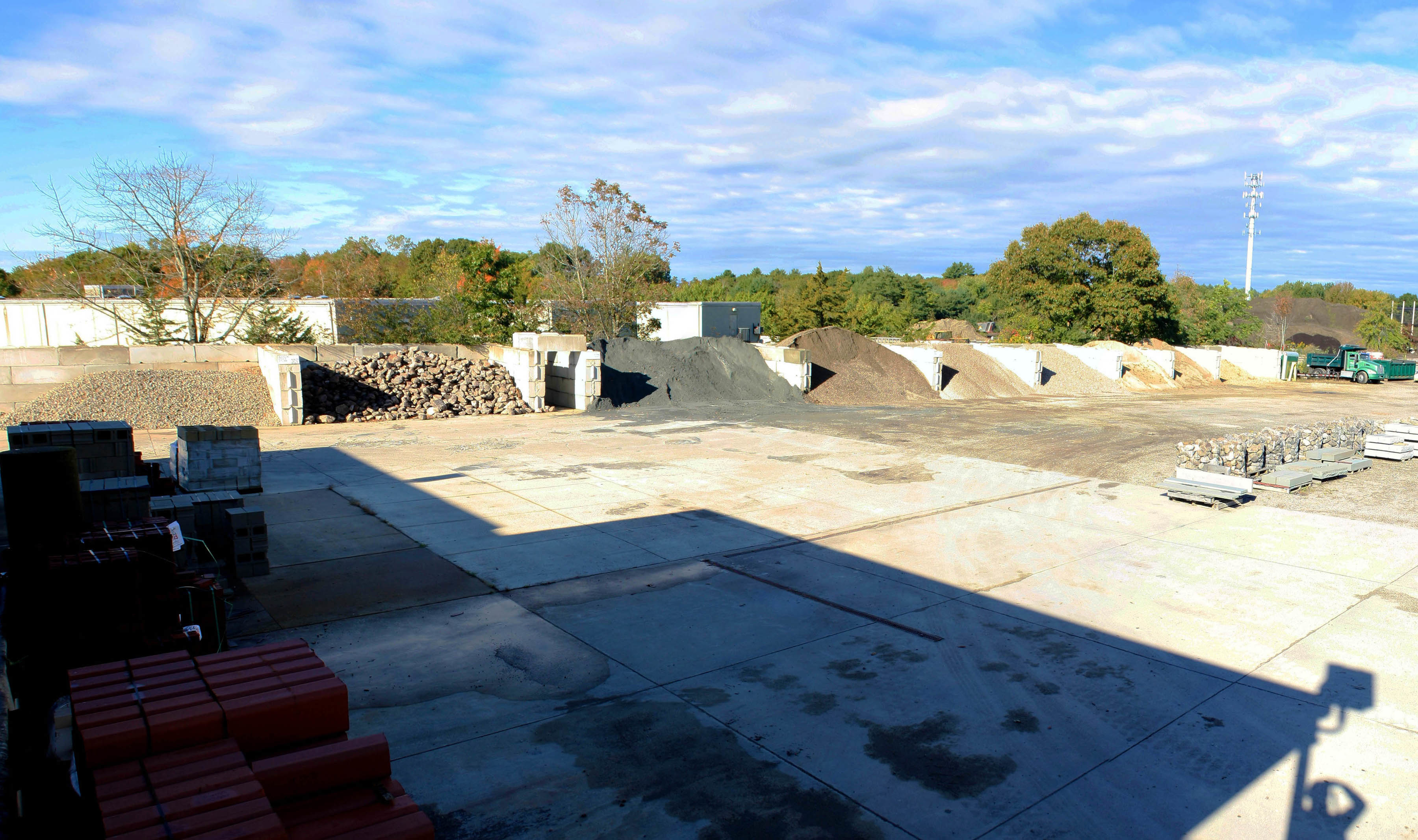 Stone, Sand, and Aggregate Bins