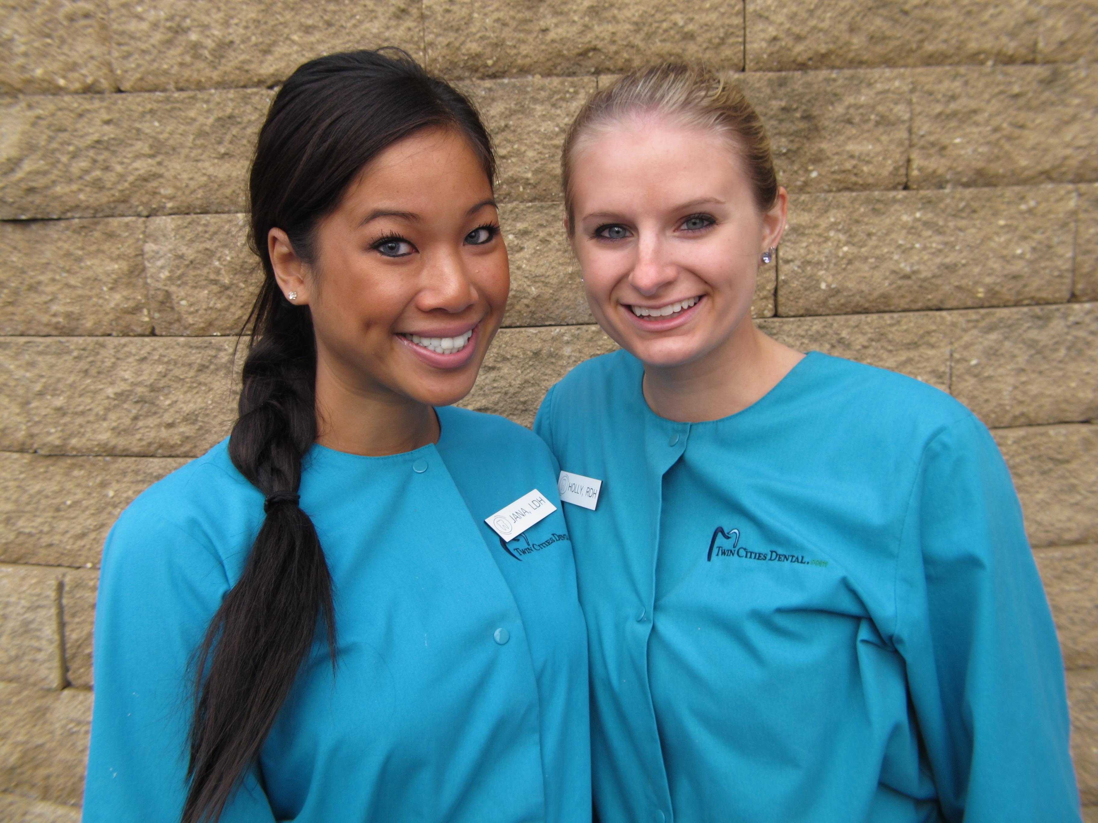 Jana and Holly: Our Hygiene Team!