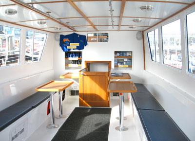 MV Sea Lion interior cabin