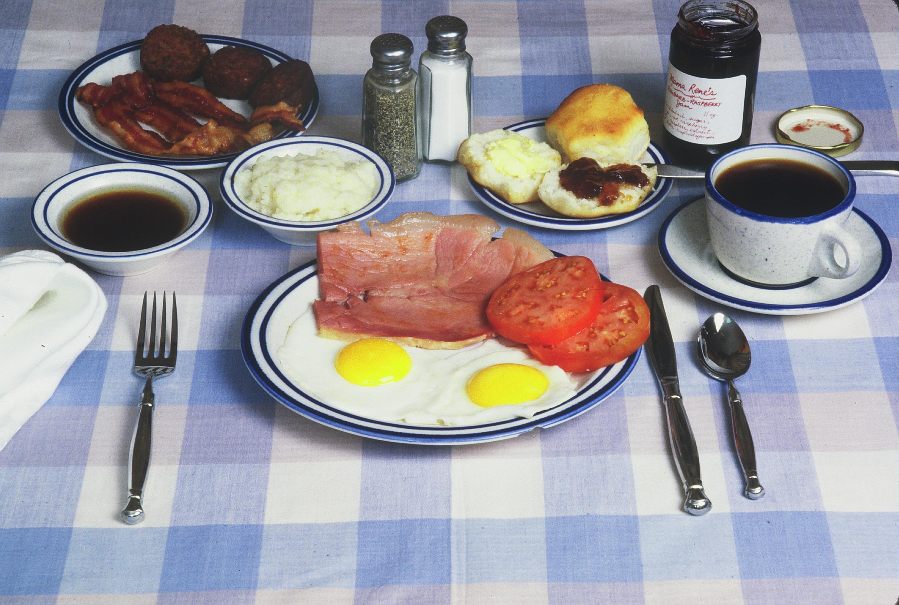 Nothing better than a full Smoke House Breakfast served anytime of the day.