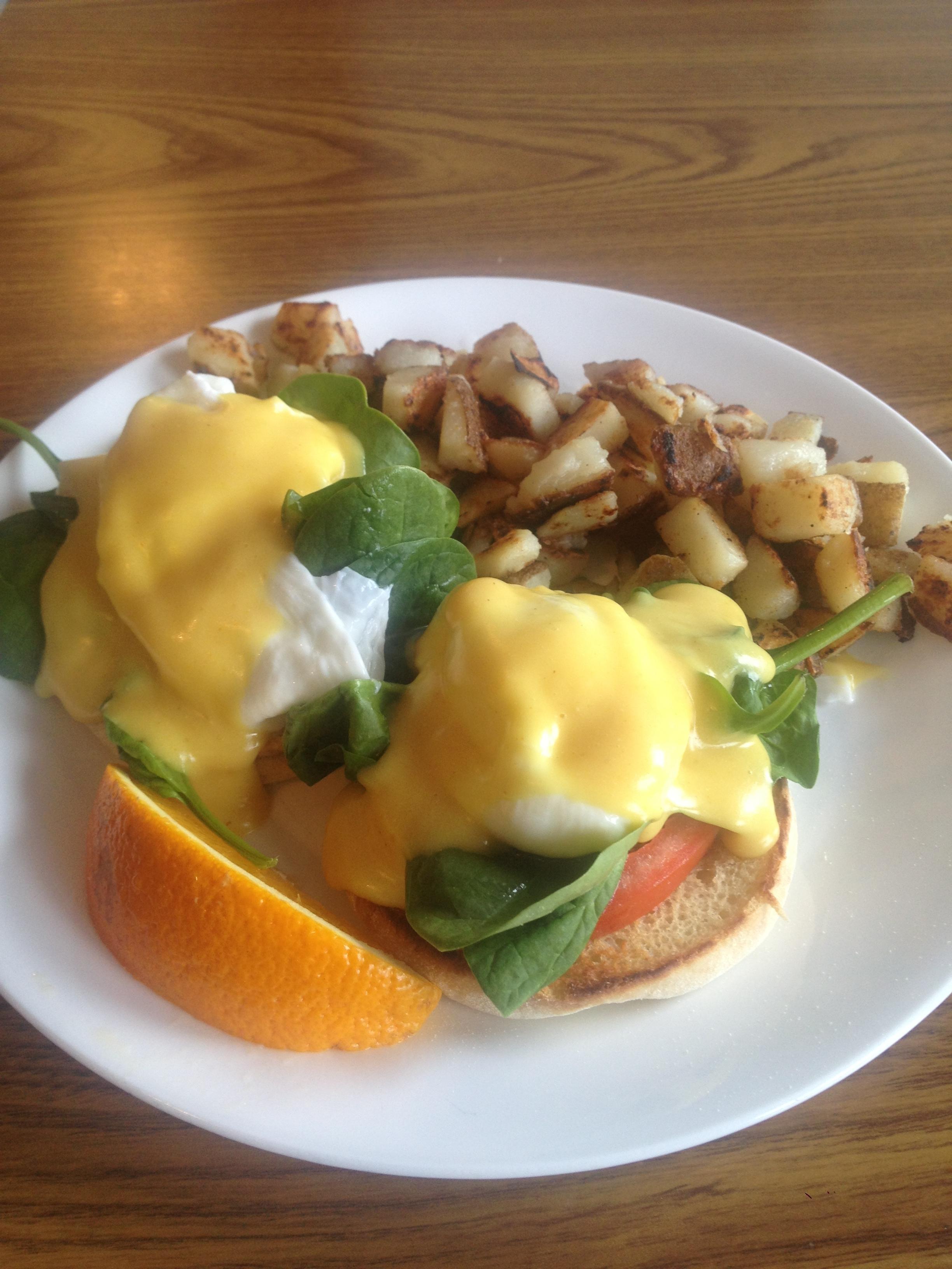 Vegetarian Eggs Benedict