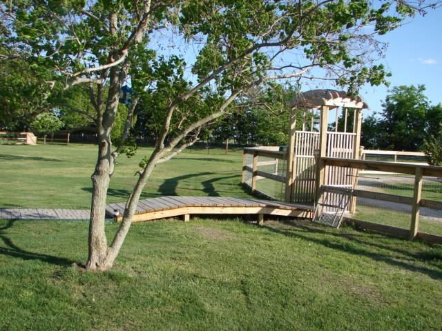 Several acres of fun secure activities.