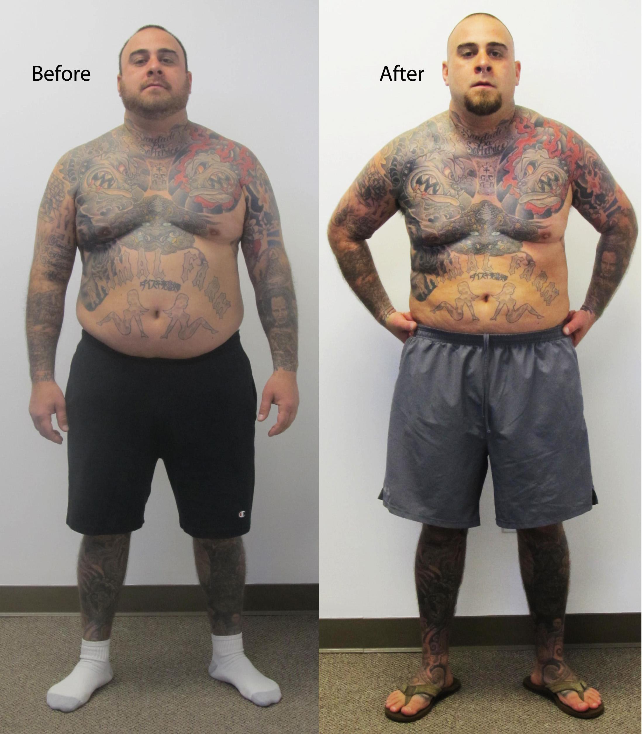 David H. 60 day body transformation at G60fit