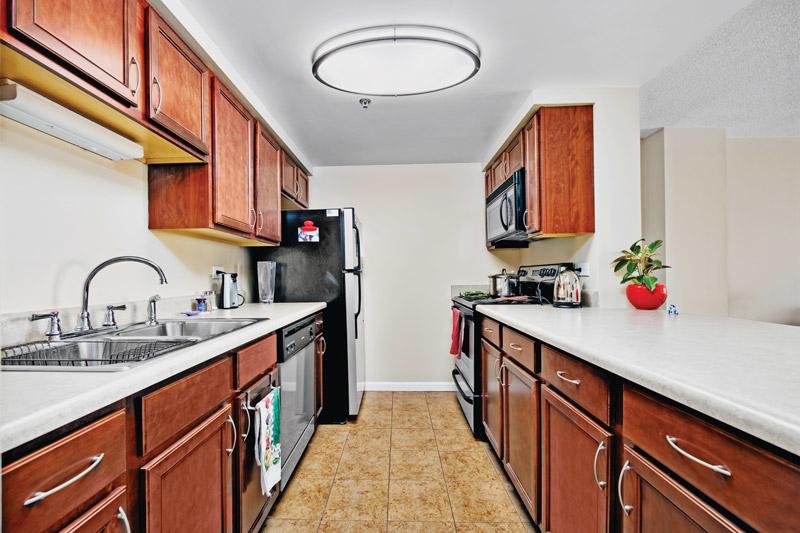 Evanston Place Apartments Kitchen