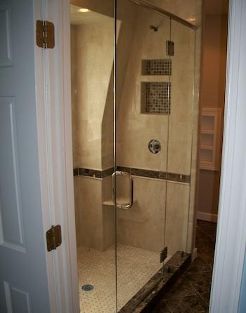 An example of a shower enclosure we installed