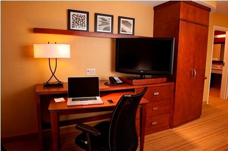 Large workspace in each room