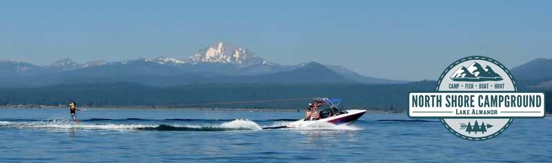 Enjoy our fun water activities at north shore campgrounds during the summer - what could beat boat trips around Lake Almanor?