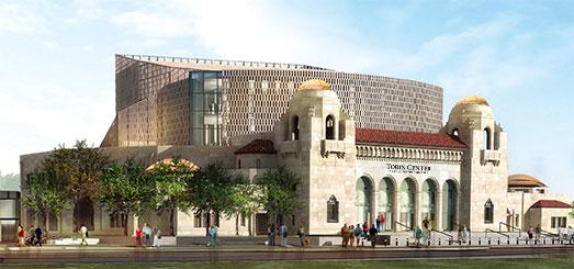 Rendering of Tobin Center