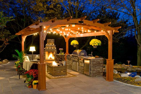 12'x17' Hearthside Pergola