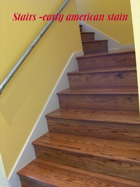 refinishing stairs