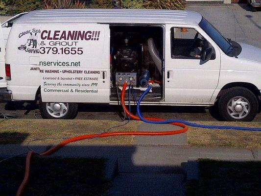 Mobile Cleaning service