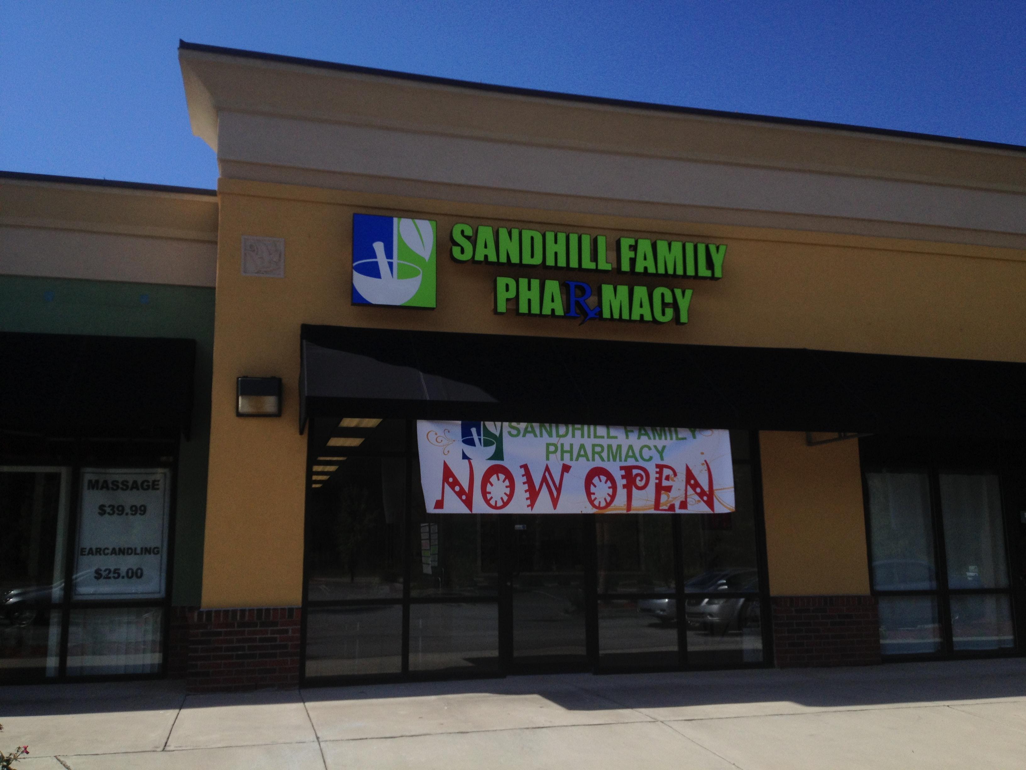 Sandhill Family Pharmacy Store Front