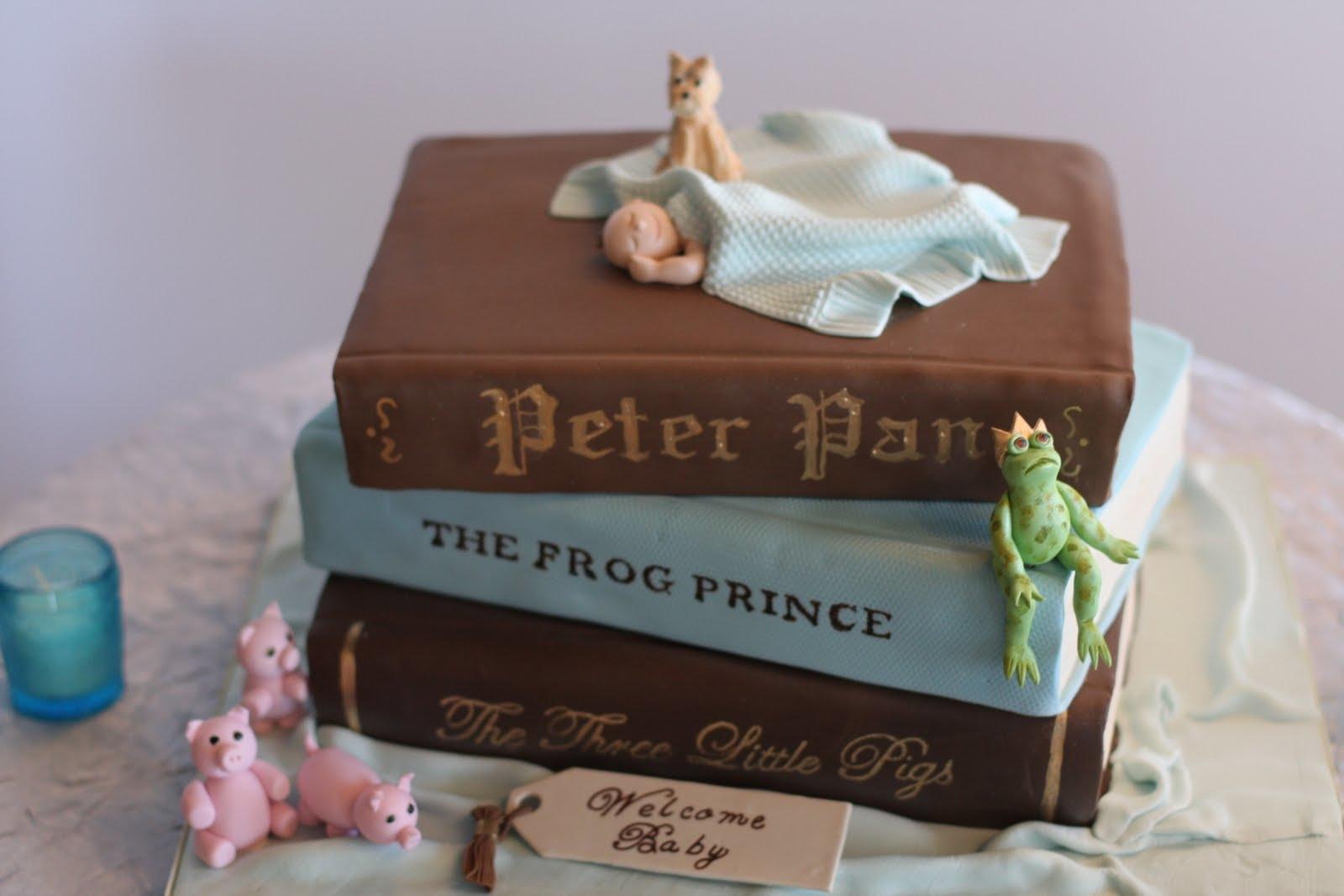 Fairy Tale Baby Shower Cake